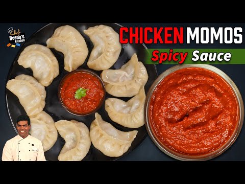 சிக்கன் மோமோஸ் | Chicken Momos Recipe in Tamil | CDK 1034 | Chef Deena's Kitchen