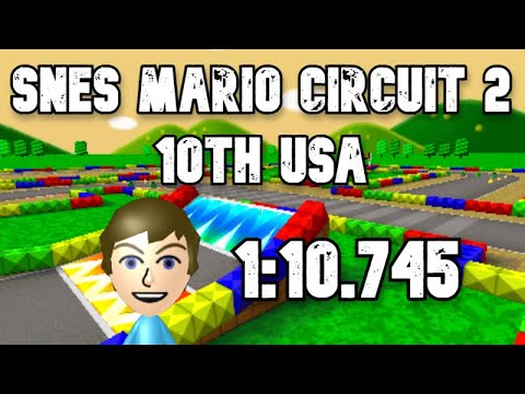 [MK7 10th USA] SNES Mario Circuit 2 - 1:10.745