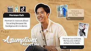 Download lagu 🗣 Herman Keh on being TikTok Famous, Height Problems & Acting Serious | ASSUMPTIONS ABOUT ME mp3