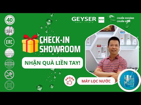Khách hàng hài lòng với trải nghiệm chọn mua máy lọc nước trực tiếp tại showroom Geyser Hà Đông