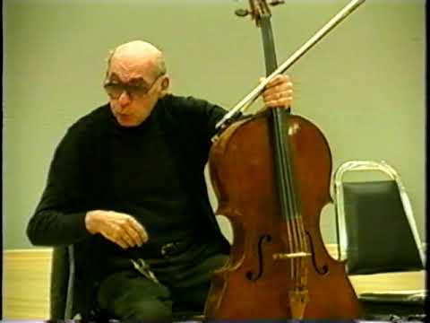 Janos Starker Master Class March 2, 2001