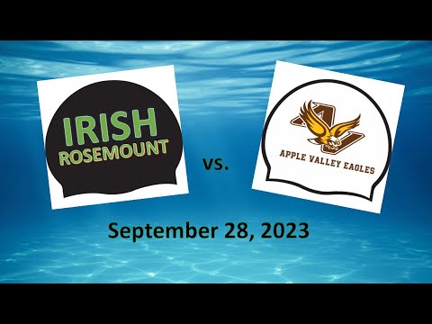 Rosemount Irish Girls Swim and Dive vs Apple Valley Eagles 9/28/2023