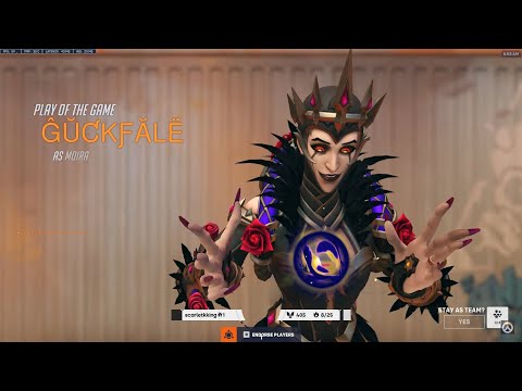 18K HEALS! POTG! Gale Adelade Ana + Moira Overwatch 2 Season 9 Top 500 Gameplay