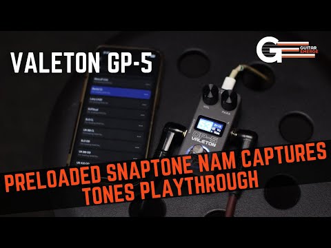 Valeton GP5 (Preloaded Snaptone Nam Captures Playthrough)