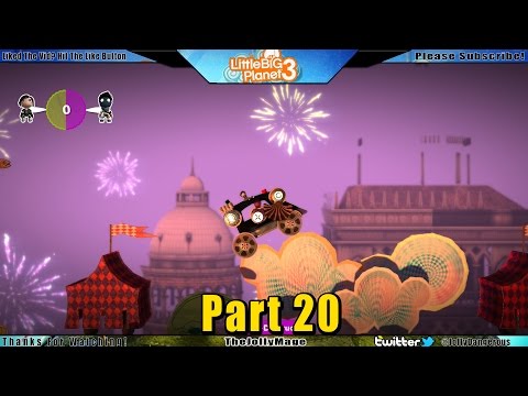 Little Big Planet 3 Walkthrough Gameplay part 20 - Challenge Room: Joust in Time