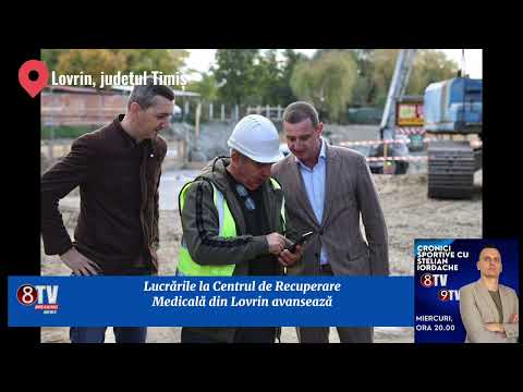 Work at the Medical Recovery Center in Lovrin is progressing rapidly!