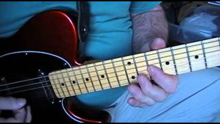 In Need Grand Funk Railroad: How to play the introductory lick