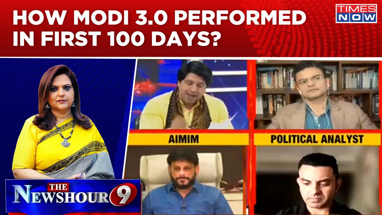 Modi 3.0 Completes 100 Days, How The New NDA Govt Performed In First 100 Days? | Newshour Debate