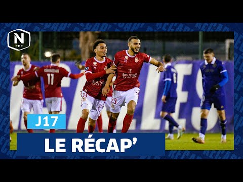 Le Récap’ de la J17 : le FC Rouen, champion d’automne I National FFF 25-26
