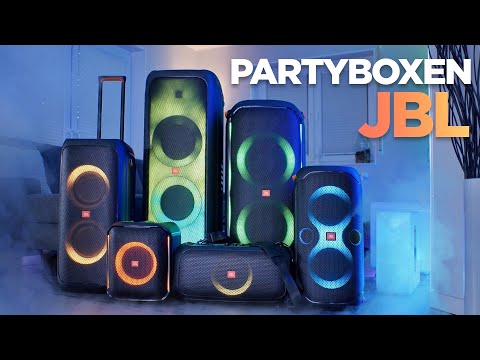 Welche JBL Partybox ist die BESTE ? | Alle Partyboxen im Vergleich