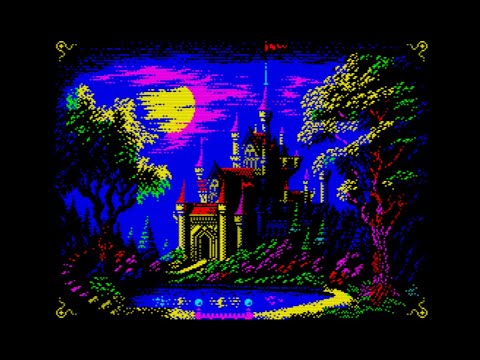 ZX Spectrum 128k: "Slideshow 01 - Helpcomputer0" Demo (2023)
