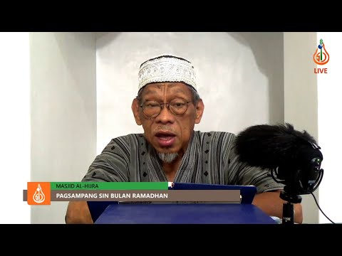 Day 1: Pagsampang sin Bulan Ramadhan - Shaykh Jackariya Mohammad (Tausug)