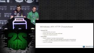 DEF CON 22 - Brady Bloxham - Getting Windows to Play with Itself