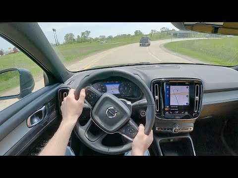 2022 Volvo XC40 T5 Inscription - POV Test Drive (Binaural Audio)