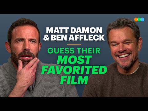 Trailer Matt Damon and Ben Affleck Guess Their Film with the Most Letterboxd Fans