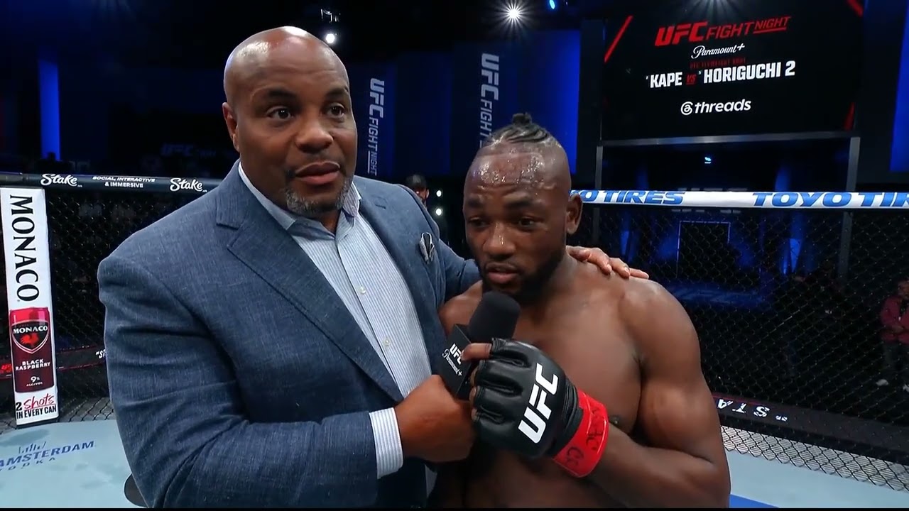 UFC Вегас 119: Манель Кейпе - Слова после боя