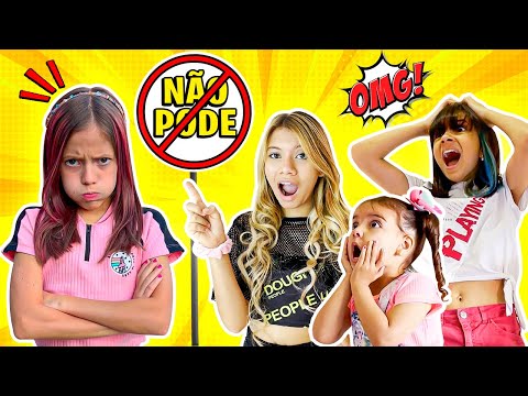 Regras de conduta Para Crianças na casa dos outros - ft Amanda Nathanry e Julinha e Manu