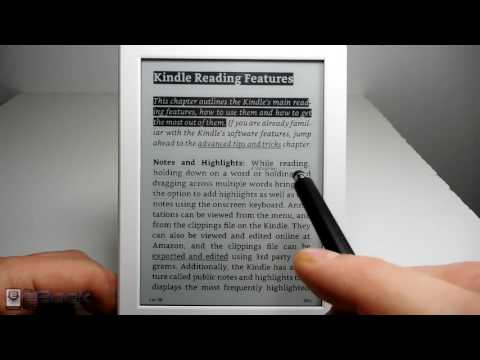 Amazon Kindle Review 2016 White Kindle (8th Gen)