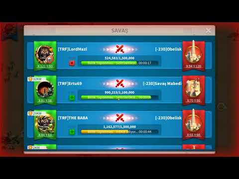 TRF OSİRİS MAÇIMIZ - Rise of Kingdoms