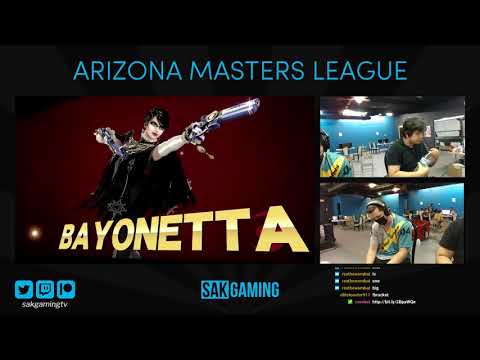 AZML Season 1 Smash 4 Finals Losers Top 8 - Cybrus (Bayonetta) vs BXT|Kami (Mewtwo)