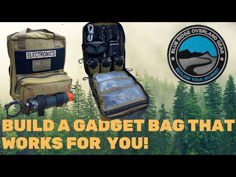 My Gadget / Electronics bag 💼  by Blue Ridge Overland Gear.  It Will Change Your Life!