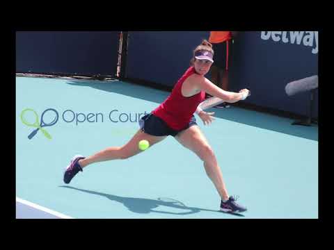 Marino defeats Zavatska   Miami Open