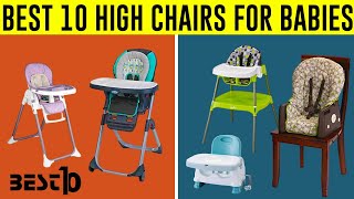 Top 10 Best Baby High Chairs 2023 | Best High Chairs Amazon