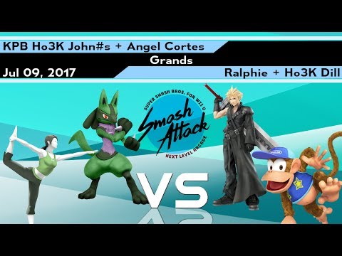 Smash Attack 19 - [Grands] KPB Ho3K John Numbers + Angel Cortes vs Ralphie + Ho3K Dill