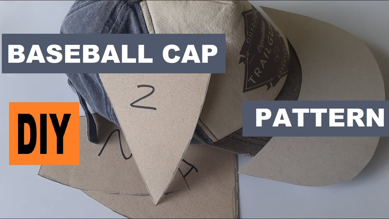 Baseball Cap Pattern DIY - Easy Make!