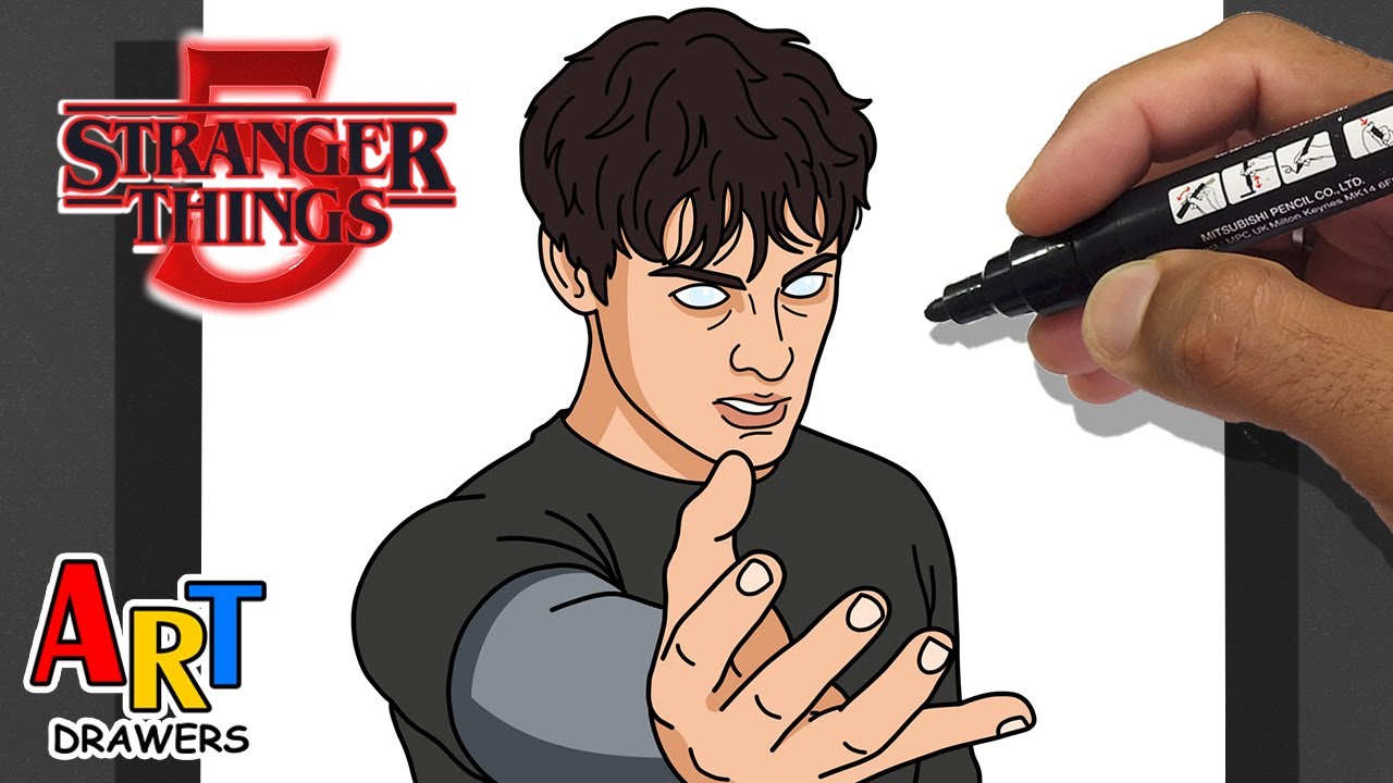 How To Draw Will - Stranger Things 5 ( Art Tutorial )