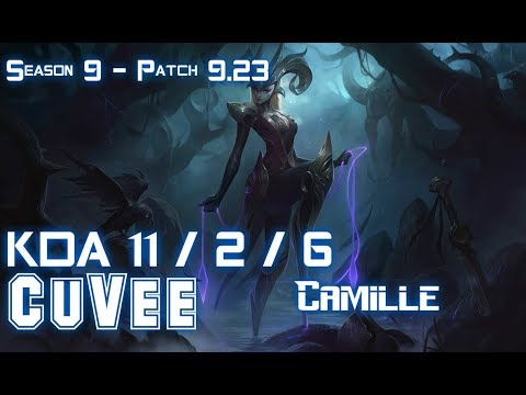 CuVee CAMILLE vs FIORA Top - Patch 9.23 KR Ranked