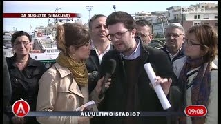 preview picture of video 'Pietro Forestiere (FdI-AN) ad Agorà: Augusta e l'Italia non più in grado di sostenere accoglienza'