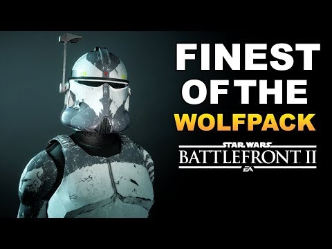 COMMANDER WOLFFE MOD! - Star Wars Battlefront 2 Finest of the Wolfpack 4K Edition Mod Gameplay
