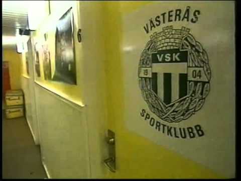 Västerås SK går upp till Fotbollsallsvenskan 1996-10-07 (Allt, SVT/TV4)
