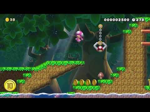 swinging claw balance forest by Mr.Maker75 - Super Mario Maker 2 - No Commentary 1bx 1by