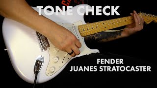 Video thumbnail for TONE CHECK: Fender Juanes Stratocaster Demo | Cream City Music by Cream City Music