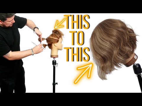 Sexy Textured Bob HAIRCUT: 3 Sections - Perfect Length...