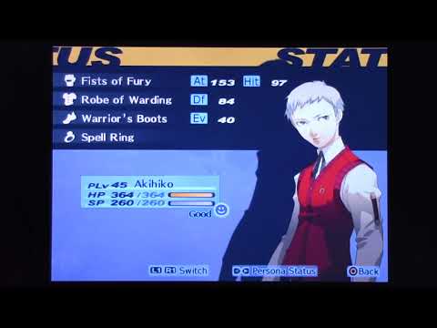 Persona 3 FES blind pt93: Anger Dance