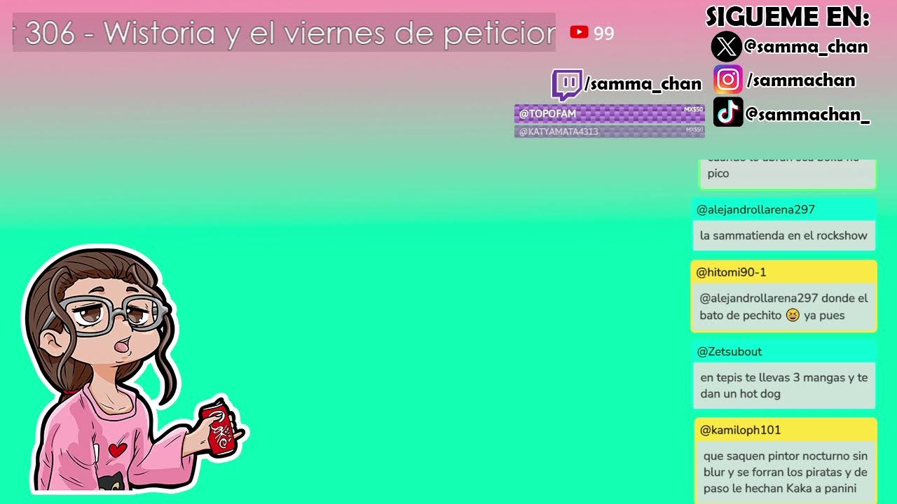 -Sammacast 306 - Wistoria y el viernes de peticiones