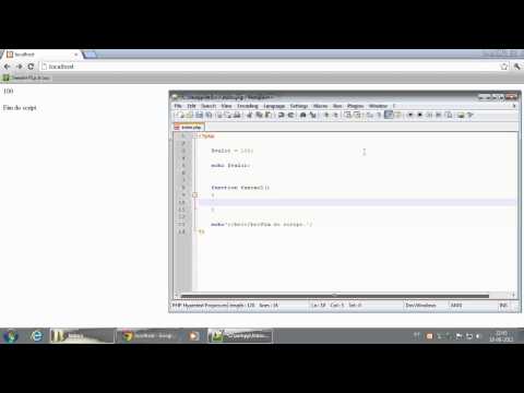 039 Criação de funções em PHP Function