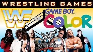All The WWF/WWE Games On The Gameboy Color