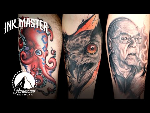 Best Freehand Tattoos (Compilation) | Ink Master