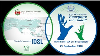 International Day of Sign Languages Commemorative Event