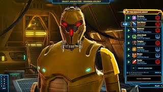 SWTOR How to make your character look like a droid