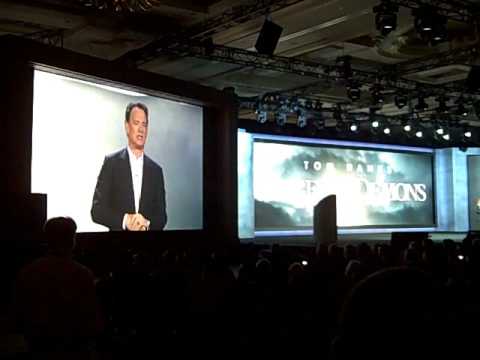 Tom Hanks at CES 2009 Sony Press Conference - Part 1