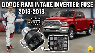 DODGE RAM Intake Air Diverter Valve Fuse Location (2013-2018)