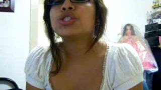 Martha Perez singing "Stand by Me"