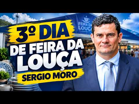 CANDIDATO SERGIO MORO VISITA O 3º DIA DE FEIRA DA LOUÇA!