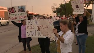 ‘We don’t want this in our community’: New Ojos Locos in East Aldine draws protesters who say it...