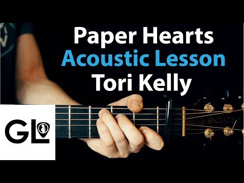 Paper Hearts - Tori Kelly - Acoustic Guitar Lesson/Tutorial 🎸How To Play Chords/Rhythms